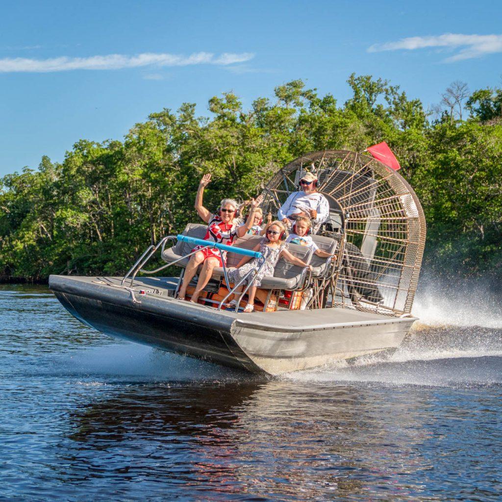 Experiencing Private Airboat Rides